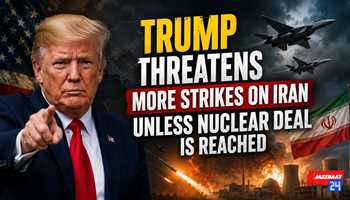 Trump Threatens More Strikes on Iran Unless Nuclear Deal Is Reached