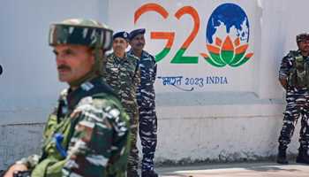 TIGHT SECURITY EMPLOYED IN SRINAGAR AS G20 MEET WILL COMMENCE FROM TODAY