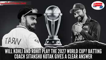 Will Kohli and Rohit Play the 2027 World Cup? Batting Coach Sitanshu Kotak Gives a Clear Answer


