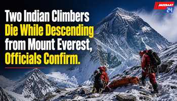 Two Indian Climbers Die While Descending from Mount Everest, Officials Confirm
