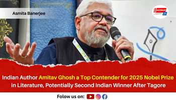 Indian Author Amitav Ghosh a Top Contender for 2025 Nobel Prize in Literature, Potentially Second Indian Winner After Tagore

