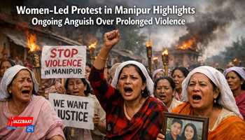 Women-Led Protest in Manipur Highlights Ongoing Anguish Over Prolonged Violence