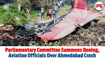 Parliamentary Committee Summons Boeing, Aviation Officials Over Ahmedabad Crash