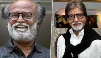 SUPERSTAR RAJNIKANTH SHOWERS LOVE FOR "LEGEND" BIG B ON HIS 80th BIRTHDAY, TWEETS A TOUCHING BIRTHDAY MESSAGE