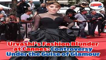 Urvashi's fashion blunder at Cannes: Controversy under the guise of glamour