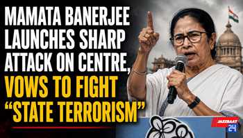 Mamata Banerjee launches sharp attack on Centre, vows to fight “state terrorism”