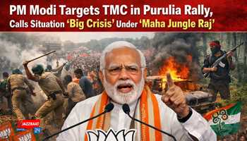 PM Modi Targets TMC in Purulia Rally, Calls Situation ‘Big Crisis’ Under ‘Maha Jungle Raj’