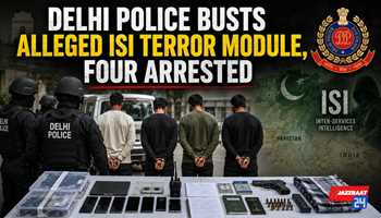 Delhi Police Busts Alleged ISI Terror Module, Four Arrested