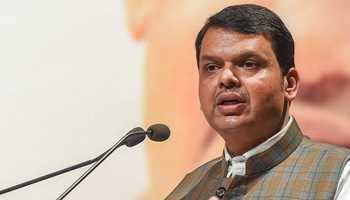 Deputy Chief Minister of Maharashtra Devendra Fadnavis takes the oath of office