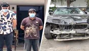 Five Year Old Dies as Speeding BMW Hits Scooter in Noida