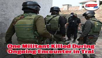 One militant killed during ongoing encounter in Tral