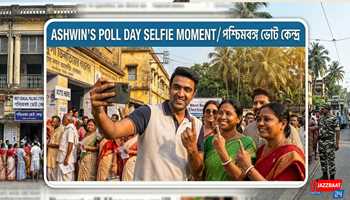 Ashwin’s Poll Day Selfie Moment
