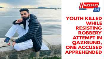 Youth Killed While Resisting Robbery Attempt in Qazigund, One Accused Apprehended