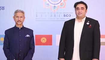 EAM JAISHANKAR WELCOMES PAKISTAN FM BHUTTO WITH A 'NAMASTE' AT SCO MEET