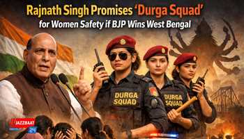 Rajnath Singh Promises “Durga Squad” for Women Safety if BJP Wins West Bengal