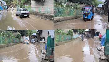 Residents of Astan Mohalla Laisoo Kulgam Appeal for Urgent Drainage Solution Amid Rainwater Logging
