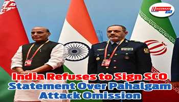 India Refuses to Sign SCO Statement Over Pahalgam Attack Omission