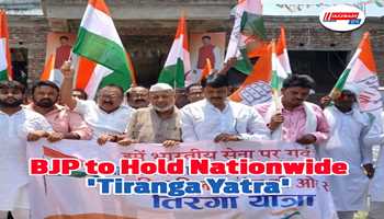 BJP to hold nationwide 'Tiranga Yatra':-