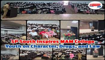 SP South Inspires MAM College Youth on Character, Drugs and Law