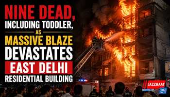 Nine Dead, Including Toddler, as Massive Blaze Devastates East Delhi Residential Building