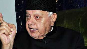 FAROOQ ABDULLAH RE-ELECTED UNOPPOSED AS NC PRESIDENT