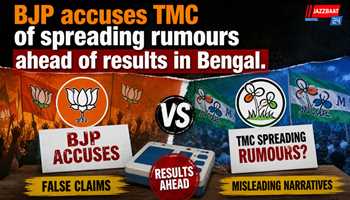 BJP accuses TMC of spreading rumours ahead of results in Bengal
