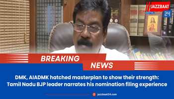 Witness the Behind-the-Scenes Drama: Tamil Nadu BJP Leader Reveals Intriguing Nomination Filing Experience!
