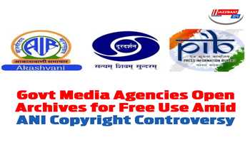 Govt Media Agencies Open Archives for Free Use Amid ANI Copyright Controversy