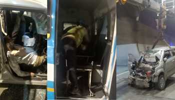 1 Dead, 3 Injured in Collision Inside Navyug Tunnel