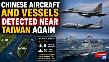 Chinese Aircraft and Vessels Detected Near Taiwan Again