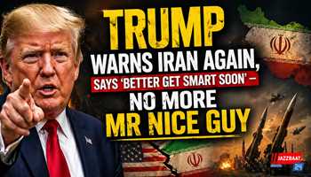Trump warns Iran again says better get smart soon no more Mr Nice Guy
