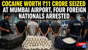 Cocaine Worth ₹11 Crore Seized at Mumbai Airport, Four Foreign Nationals Arrested
