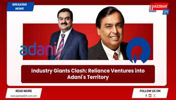 "Industry Giants Clash: Reliance Ventures into Adani's Territory"