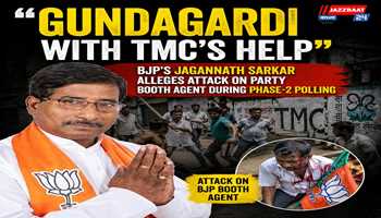 “Gundagardi with TMC’s help”, BJP’s Jagannath Sarkar alleges attack on party booth agent during Phase-2 polling