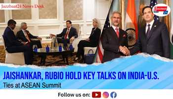 Jaishankar, Rubio Hold Key Talks on India-U.S. Ties at ASEAN Summit
