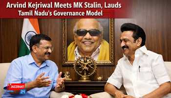 Arvind Kejriwal Meets MK Stalin, Lauds Tamil Nadu’s Governance Model