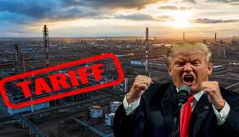 Trump Backs 500 % US Tariff on India’s Russian Oil Trade