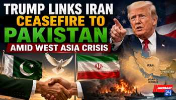 Trump Links Iran Ceasefire To Pakistan Amid West Asia Crisis