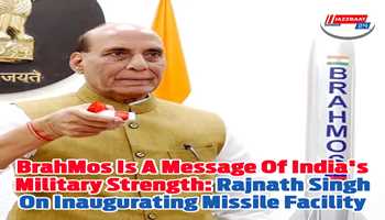 BrahMos is a message of India's military strength: Rajnath Singh on inaugurating missile facility