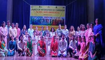 Launch of Intensified IEC Campaign by J&K AIDS Control Society on International Youth Day 2024