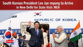 South Korean President Lee Jae-myung to Arrive in New Delhi for State Visit: MEA

