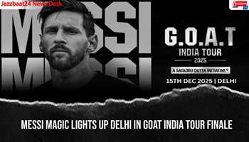 Messi Magic Lights Up Delhi in GOAT India Tour Finale

