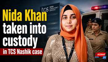 Nida Khan taken into custody in TCS Nashik case
