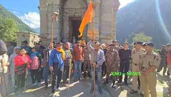 Annual Gangabal yatra flagged off in Ganderbal