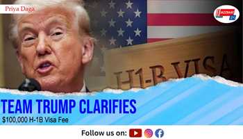 Team Trump Clarifies $100,000 H‑1B Visa Fee
