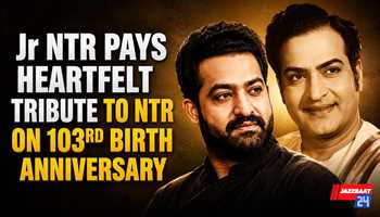 Jr NTR pays heartfelt tribute to NTR on 103rd birth anniversary