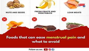 Foods that can ease menstrual pain and what to avoid