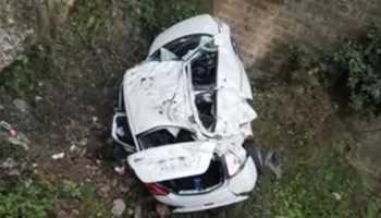 J&K TRAGIC CAR ACCIDENT IN RAJOURI KILLS FOUR AND INJURED FIVE