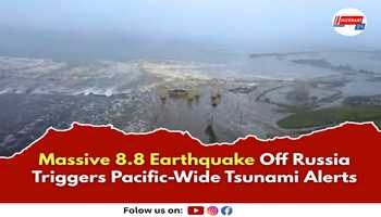 Massive 8.8 Earthquake Off Russia Triggers Pacific-Wide Tsunami Alerts