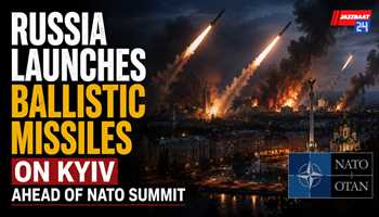 Russia Launches Ballistic Missiles on Kyiv Ahead of NATO Summit